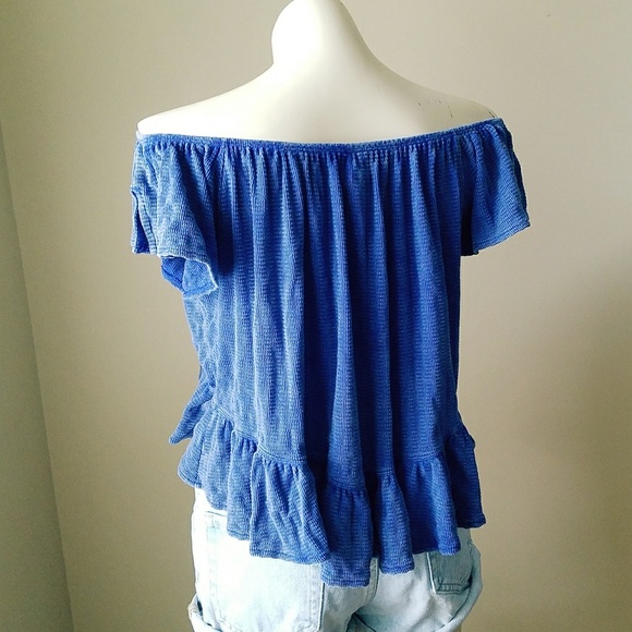 "Mint Julep Top"- in cobalt blue - Picture 4 of 8